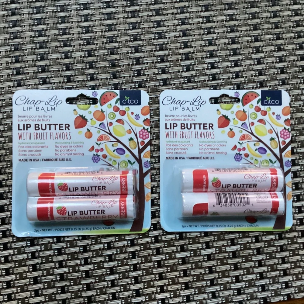 Chap-lip Lip Balm Bundle New 2 packs
